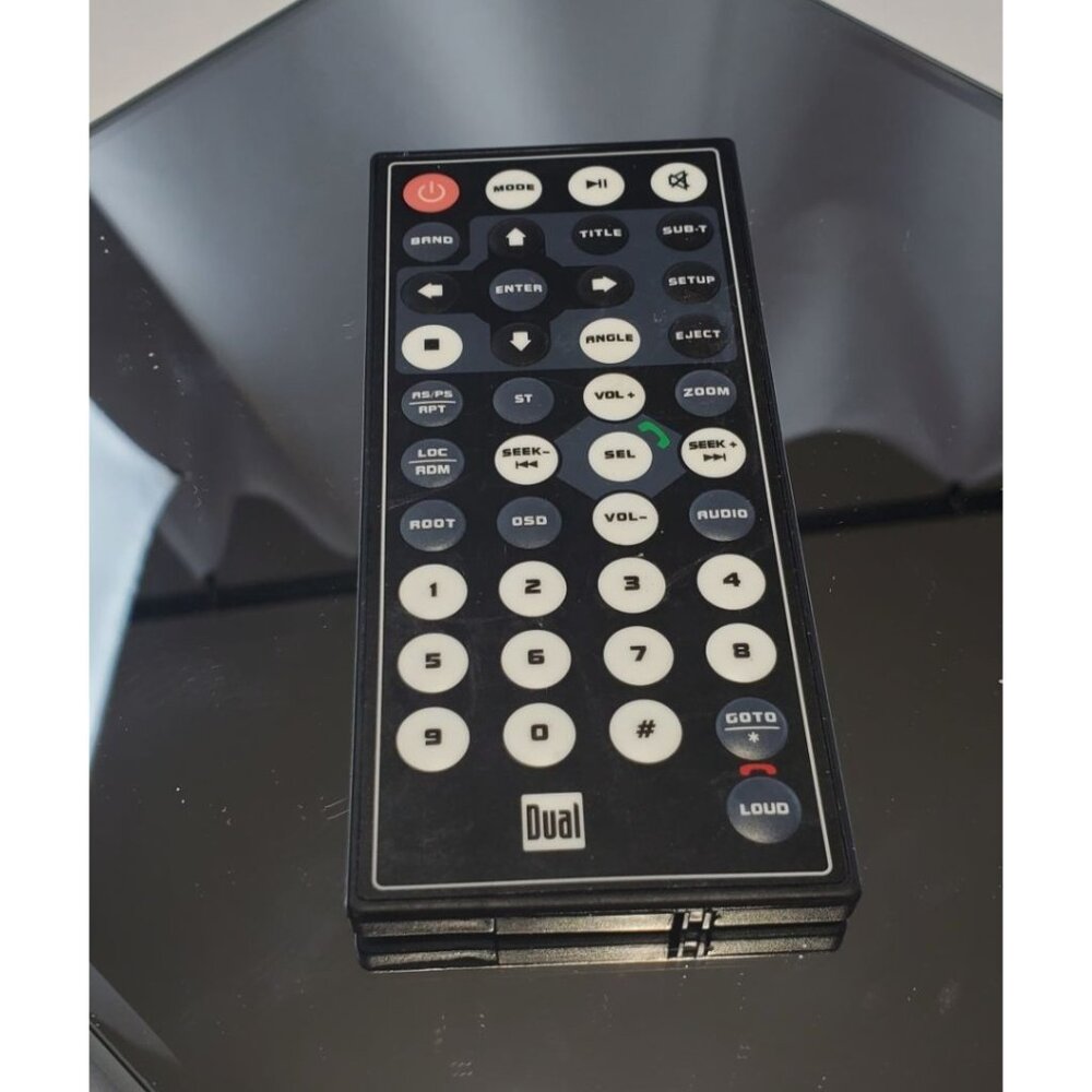 Replace Remote Control for Dual DVD Receiver XDCP97BT XDVD176BT DV271BT DV526BT